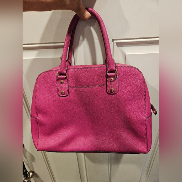 Michael Kors Large Leather Satchel - Picture 2 of 7